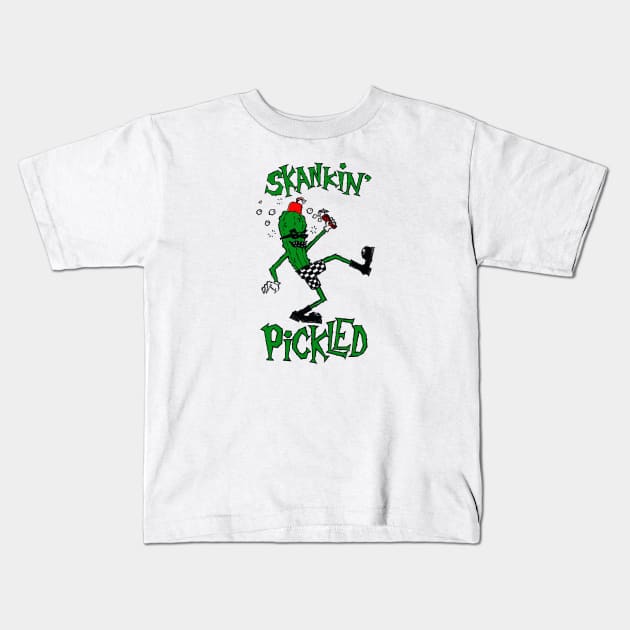Skankin Pickle Pickled Kids T-Shirt by caitlinmay92